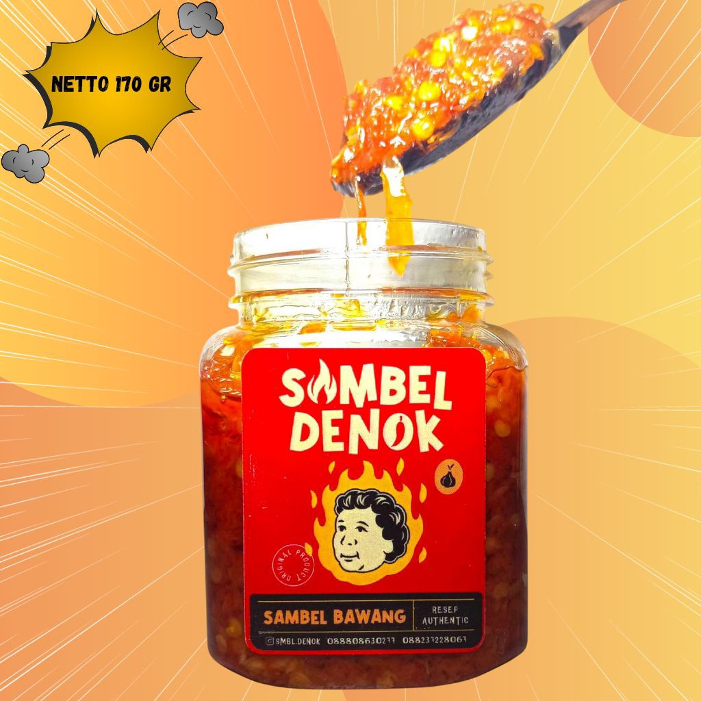 

Sambal Bawang Pedas Isi Berat Bersih 170 gram