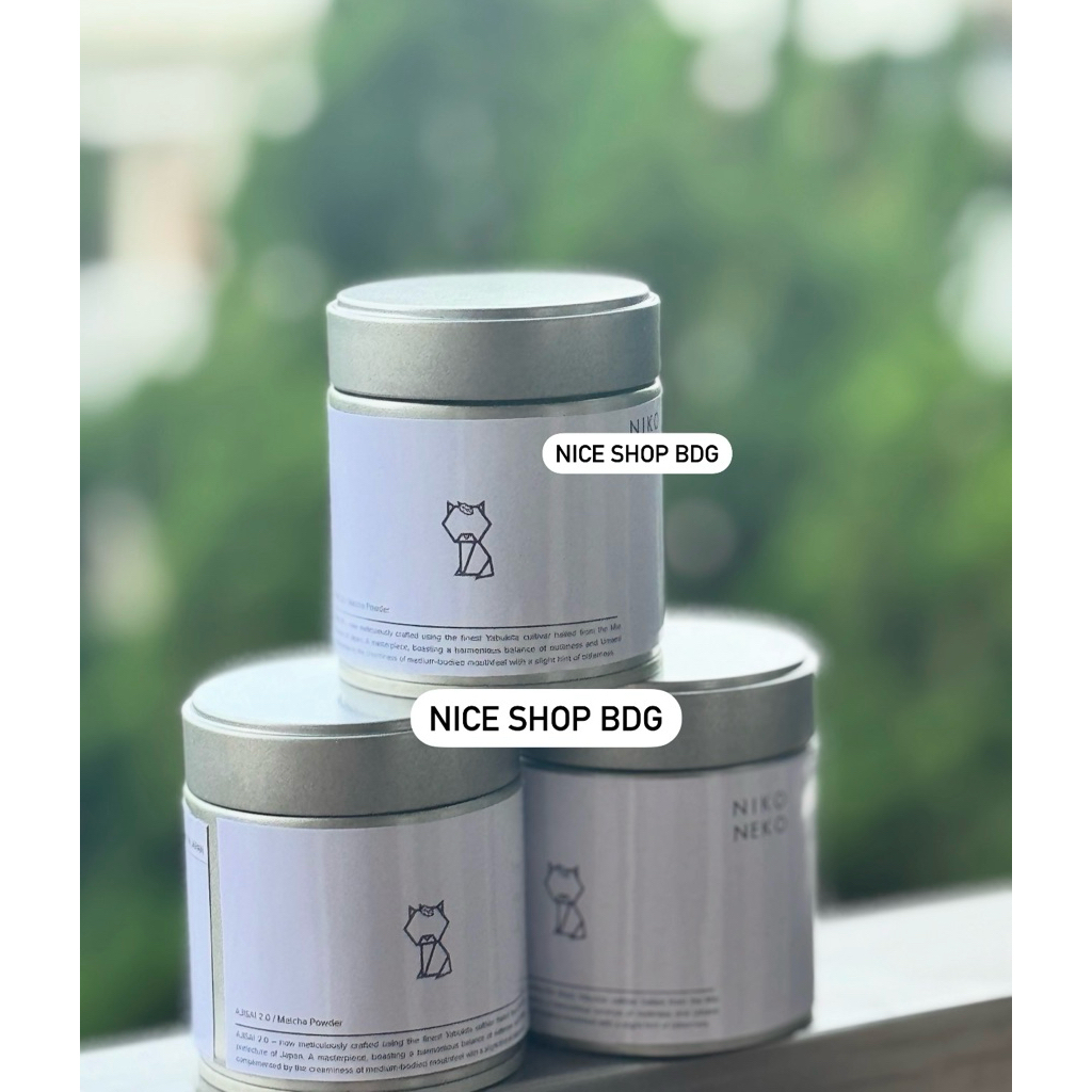 

RARE !!!!!! original 100% Niko neko matcha repack 30 gr AJISAI 2.0