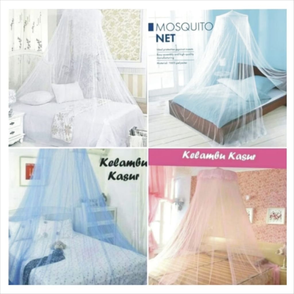 Kelambu Kasur , Tirai Anti Nyamuk , Kelambu Tempat Tidur