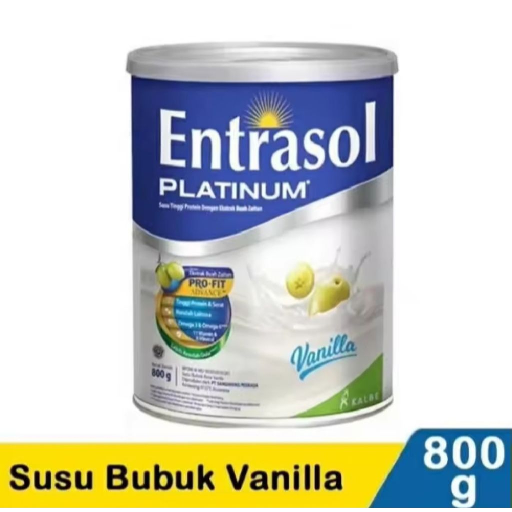 

Entrasol Senior Platinum Vanila 800 gram