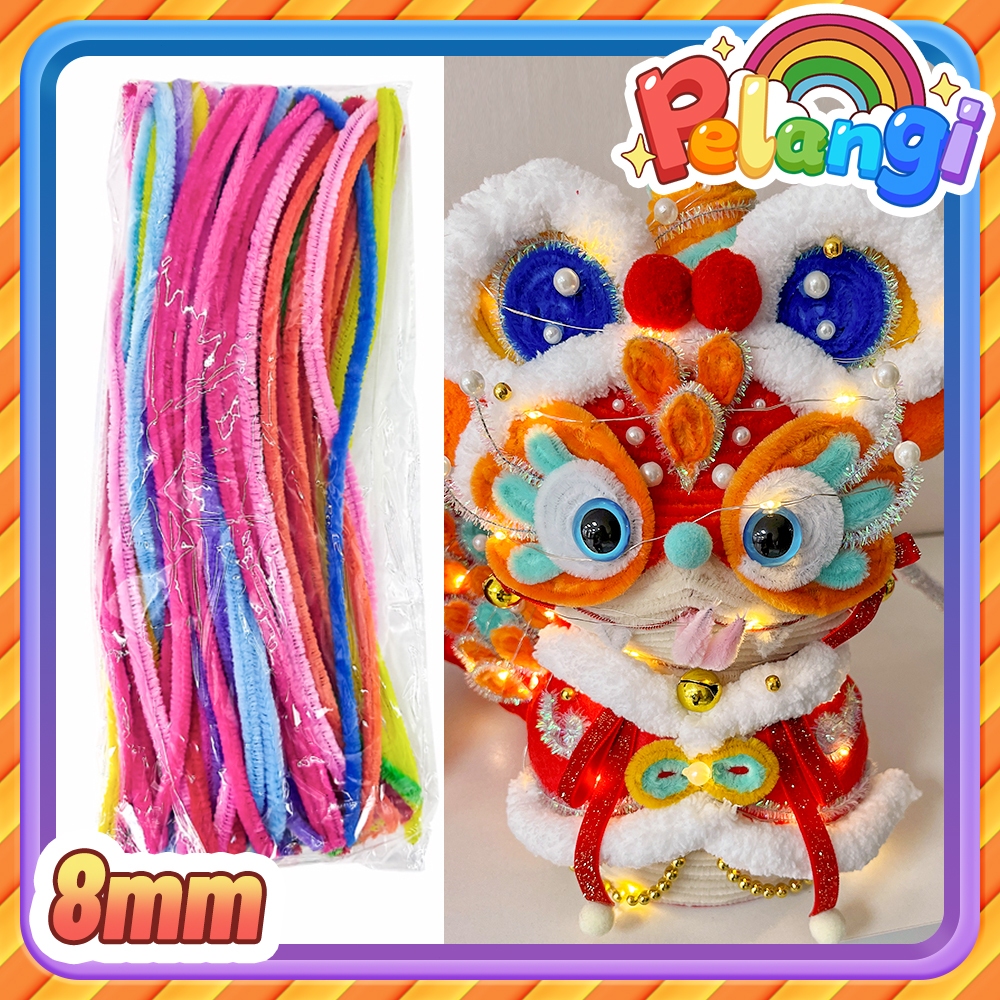 Ketebalan 8mm Kawat Bulu Mercy 100 pcs/200 Pcs Kawat Mercy PREMIUM GEMBUL pipe cleaner gembul