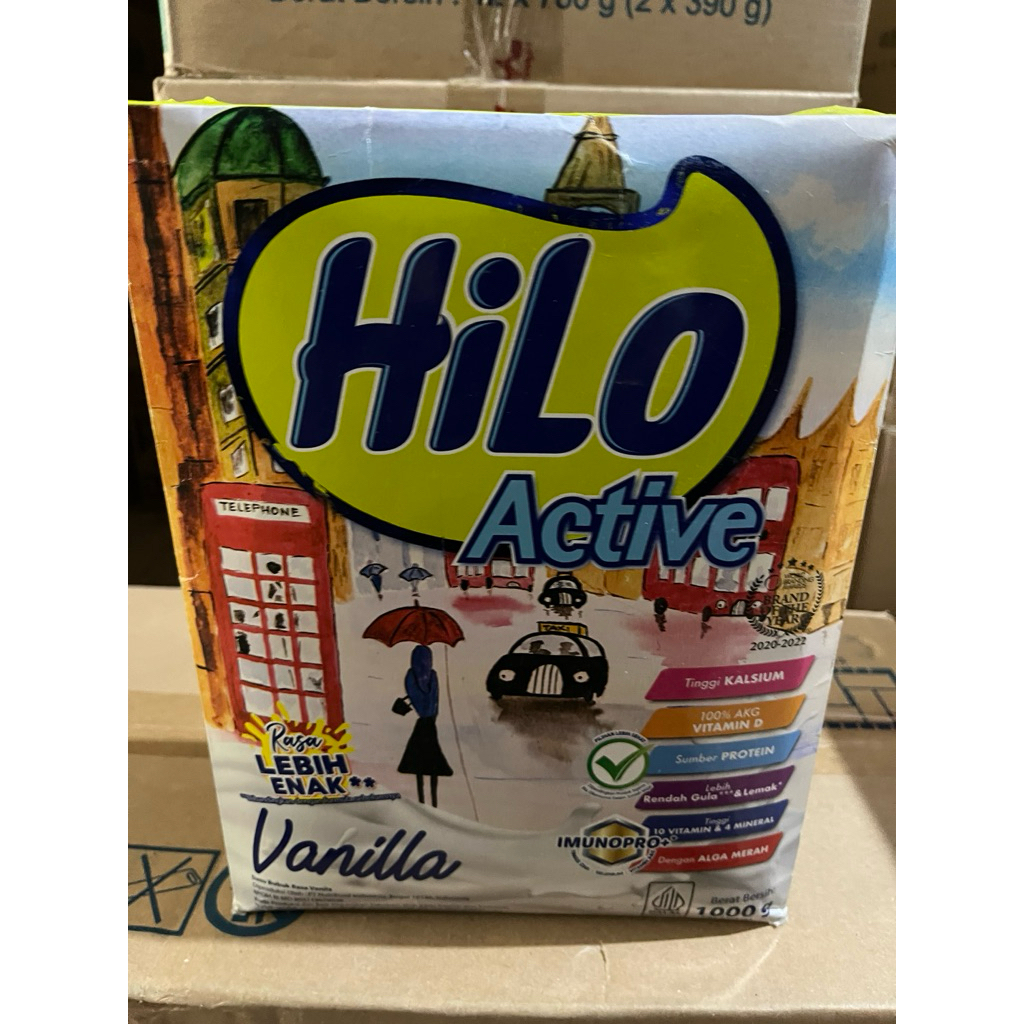 

Hilo Active Vanila Dan Hilo School Calcium Vanila 1000gr