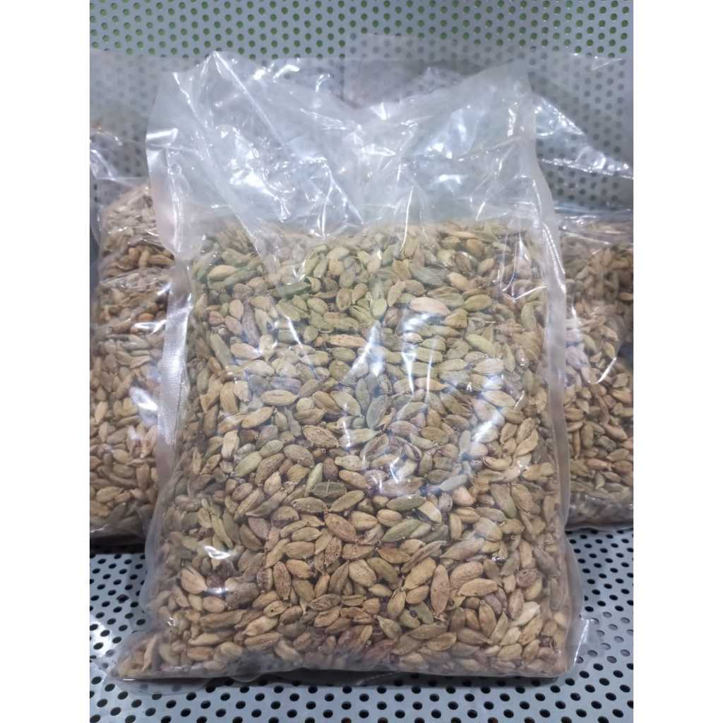 

MURAH [ORIGINAL] BIJI KAPULAGA INDIA KERING / KAPULOGO- 1KG