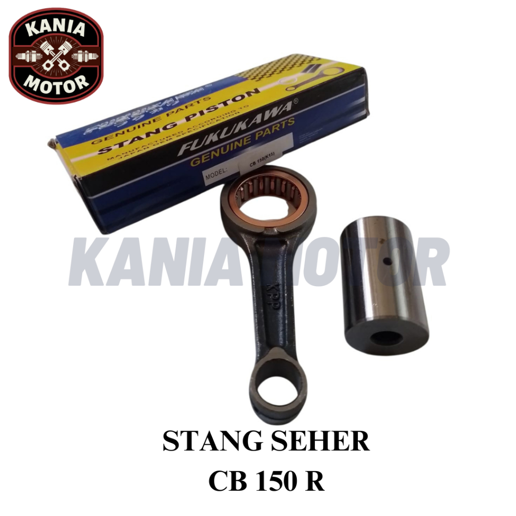 STANG SEHER PISTON CONROD ASSY SETANG PISTON CB 150R K15 FUKUKAWA