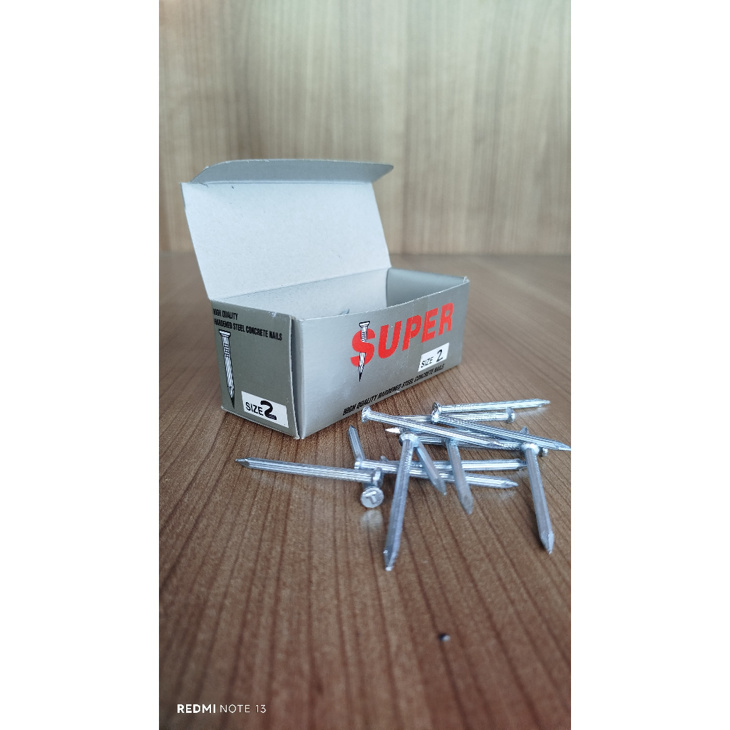 Paku Beton Lancip / Paku Tembok Dinding / Skrup Tembok Dinding / Skrup Beton