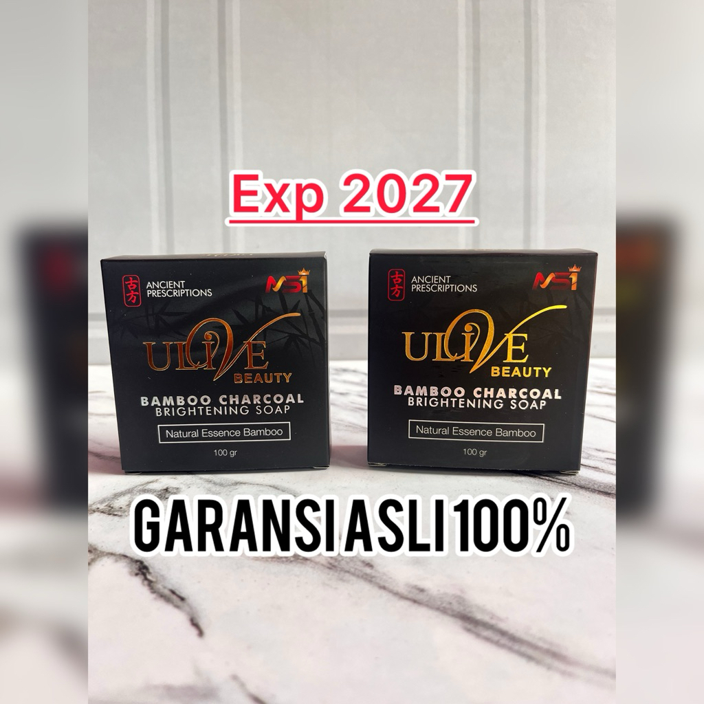 SABUN BAMBOO CHARCOAL MSI - ULIVE BEAUTY