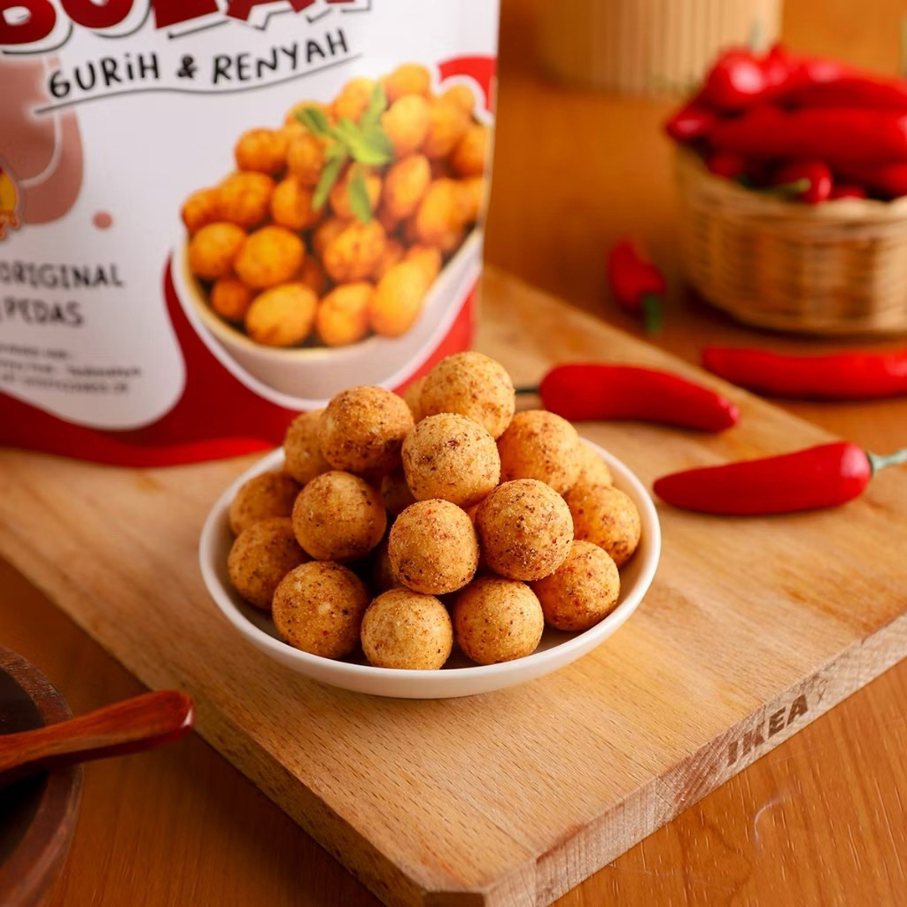 

Tahu Bulat Kopong Original Pedas