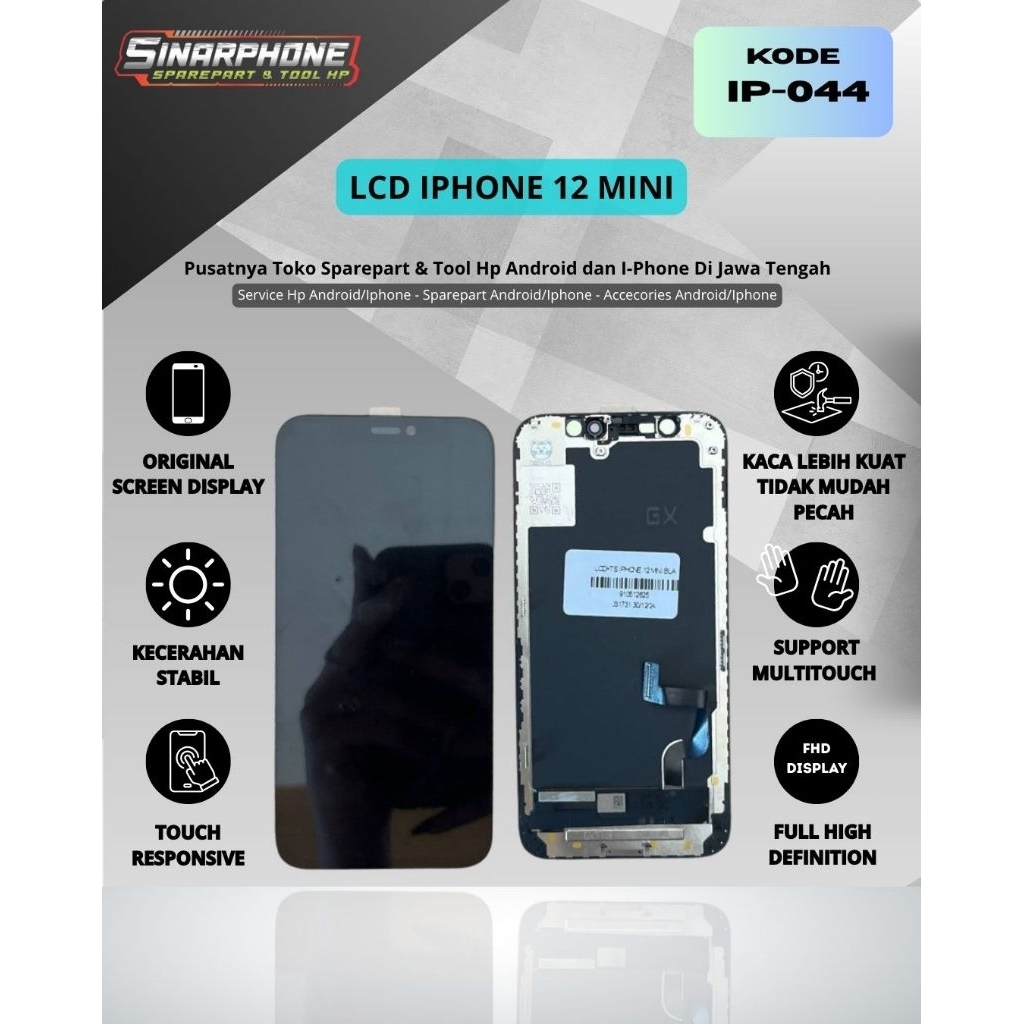 LCD IPHONE 12 MINI KUALITAS ORIGINAL