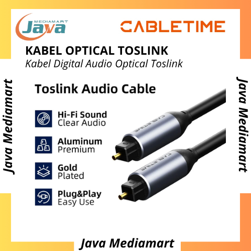Kabel Audio Optik Optical Toslink Digital Audio / Kabel Toslink Digital Audio