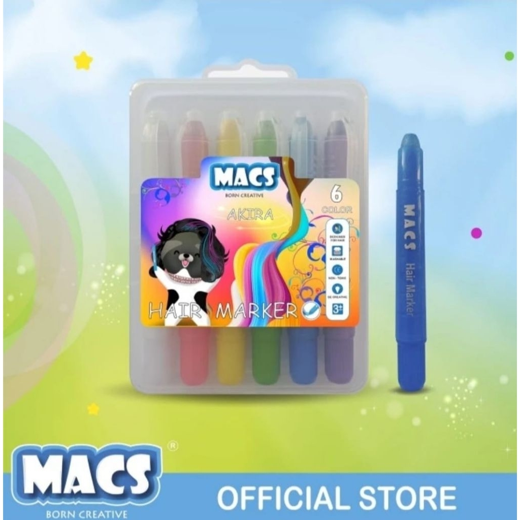 

MACS Gel Crayon 6 colors