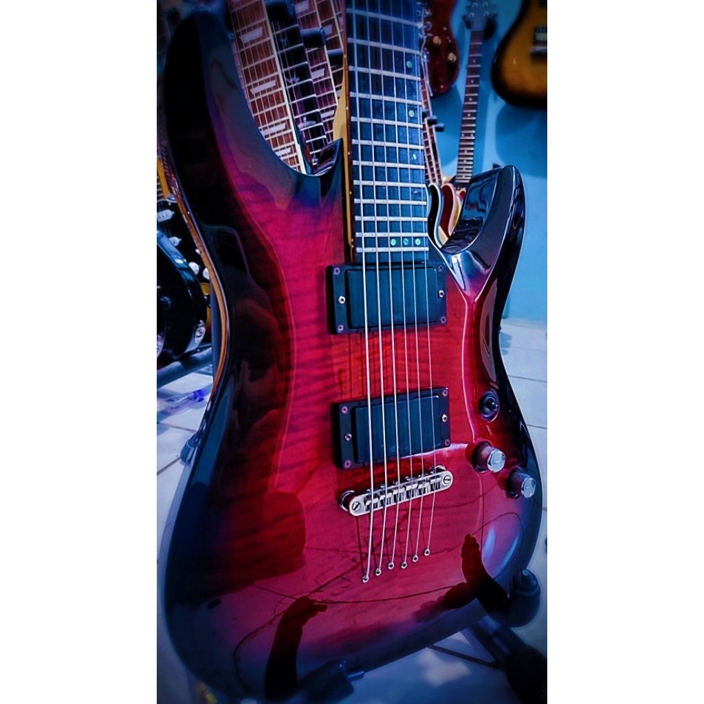 Gitar elektrik Schecter Demon-6 Original MIIKondisi bekas terawat masih full original semua Pickup A