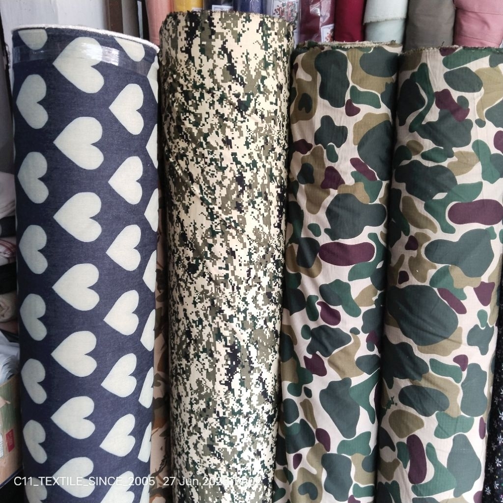 HARGA/0,5 M I KAIN RIPSTOP PREMIUM I KAIN RIPSTOP TACTICAL I BAHAN RIBSTOP CARGO I BAHAN BULLTOP