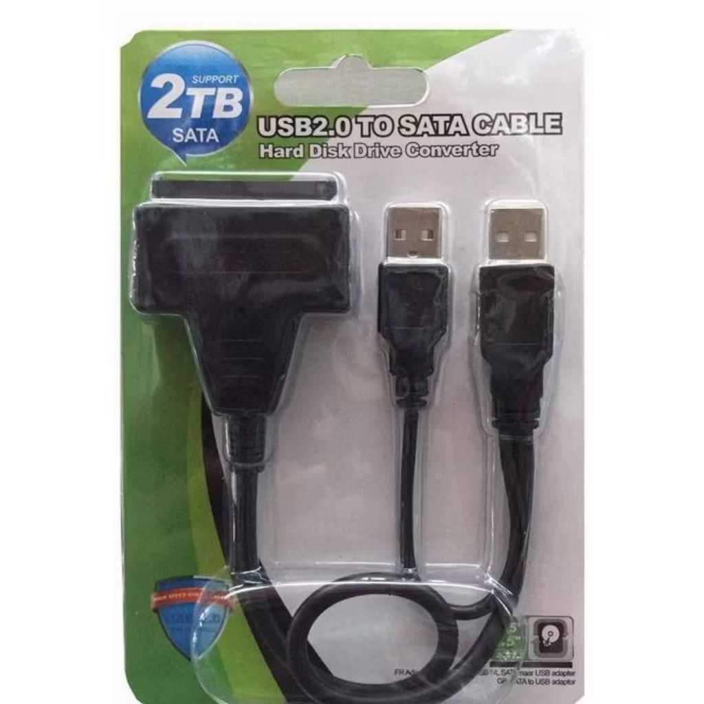 SATA to USB 2.0 HDD SSD CONVERTER ADAPTER