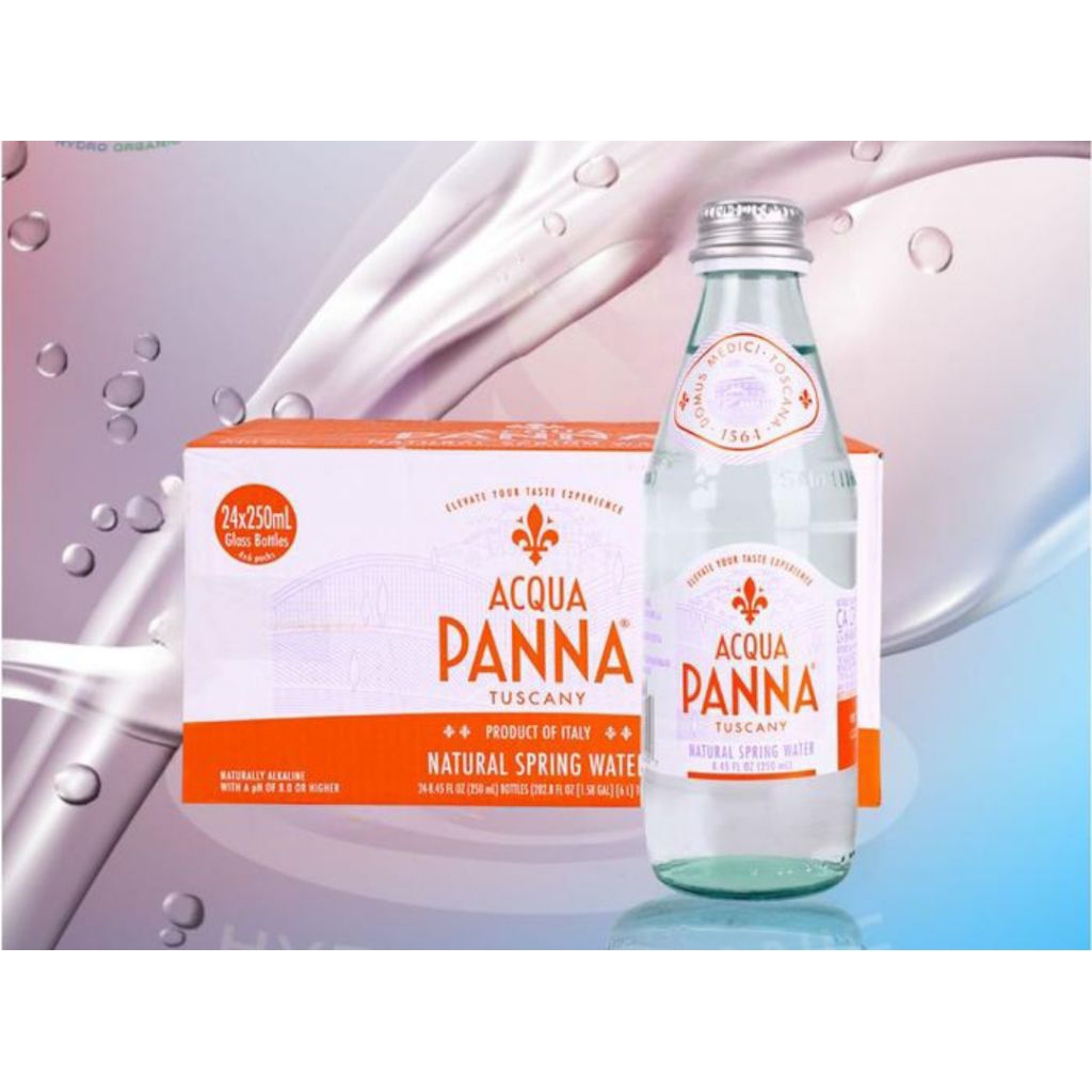 

ACQUA PANNA NATURAL MINERAL WATER BOTOL GLASS 250 ML