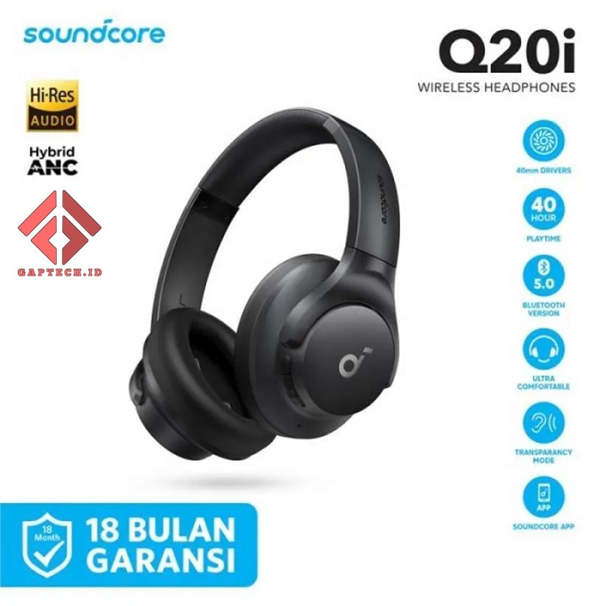 ANKER SOUNDCORE Q20I BLACK