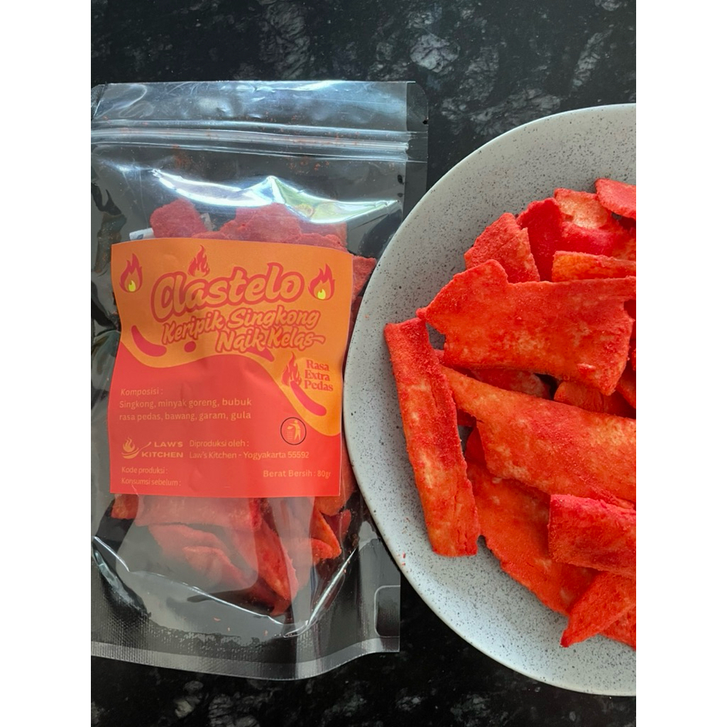 

CLASTELO Singkong Extra Pedas