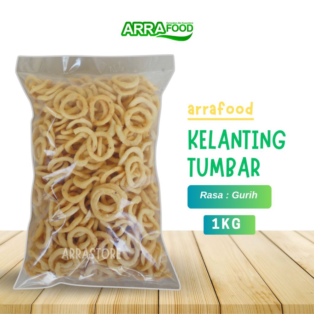 

[1 KG] Kelanting Tumbar Lanting Singkong Renyah dan Gurih