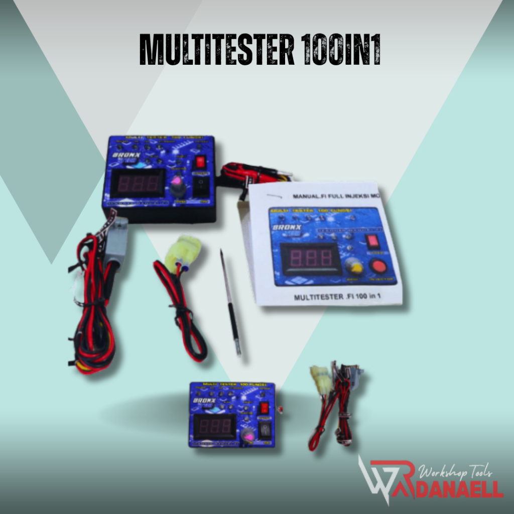 Multitester INJEKSI 100 FUNGSI | Tester injector | Scanner Manual FI