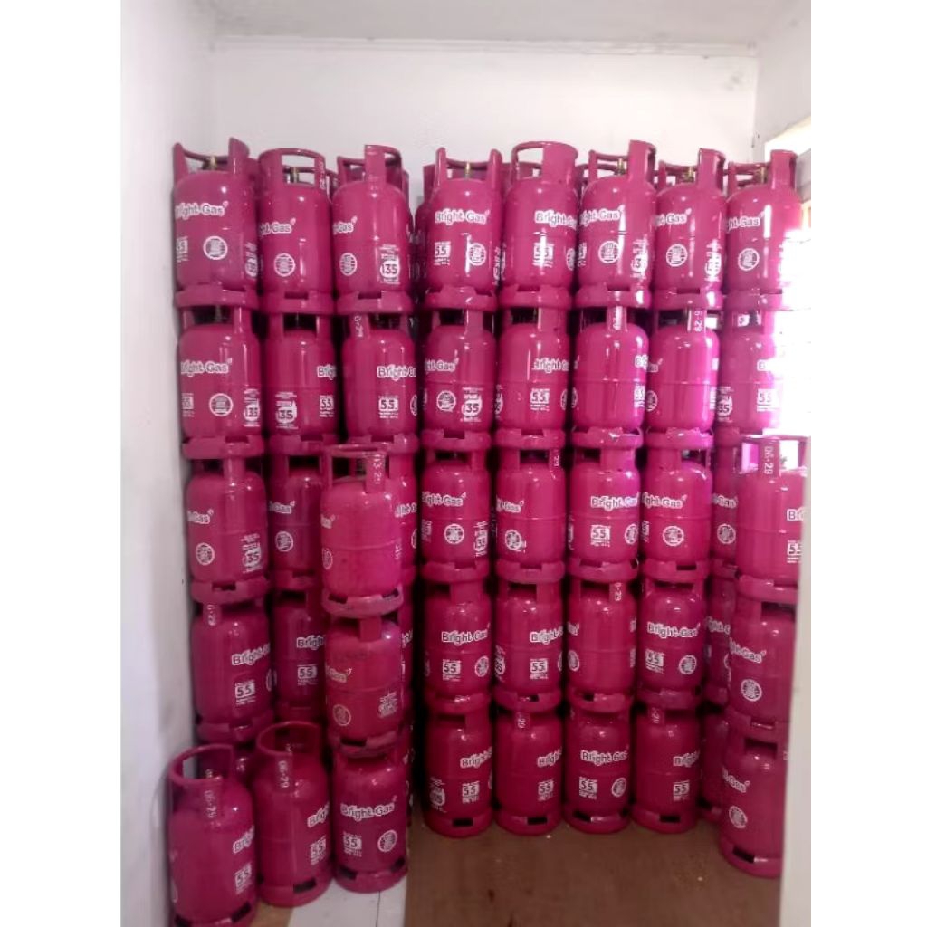 TABUNG GAS PINK 5,5KG KOSONGAN BRIGHT GAS