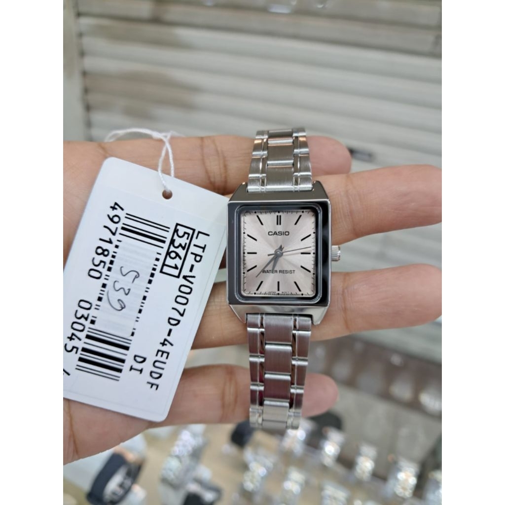 Jam Tangan Cewek Casio LTP V007D 4EUDF Original
