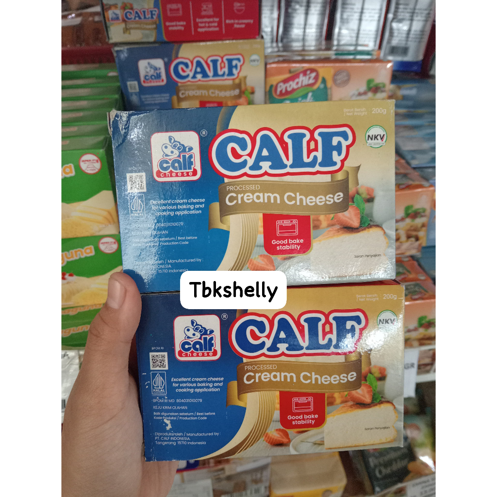 

Calf Cream Chese kemasan 200GR