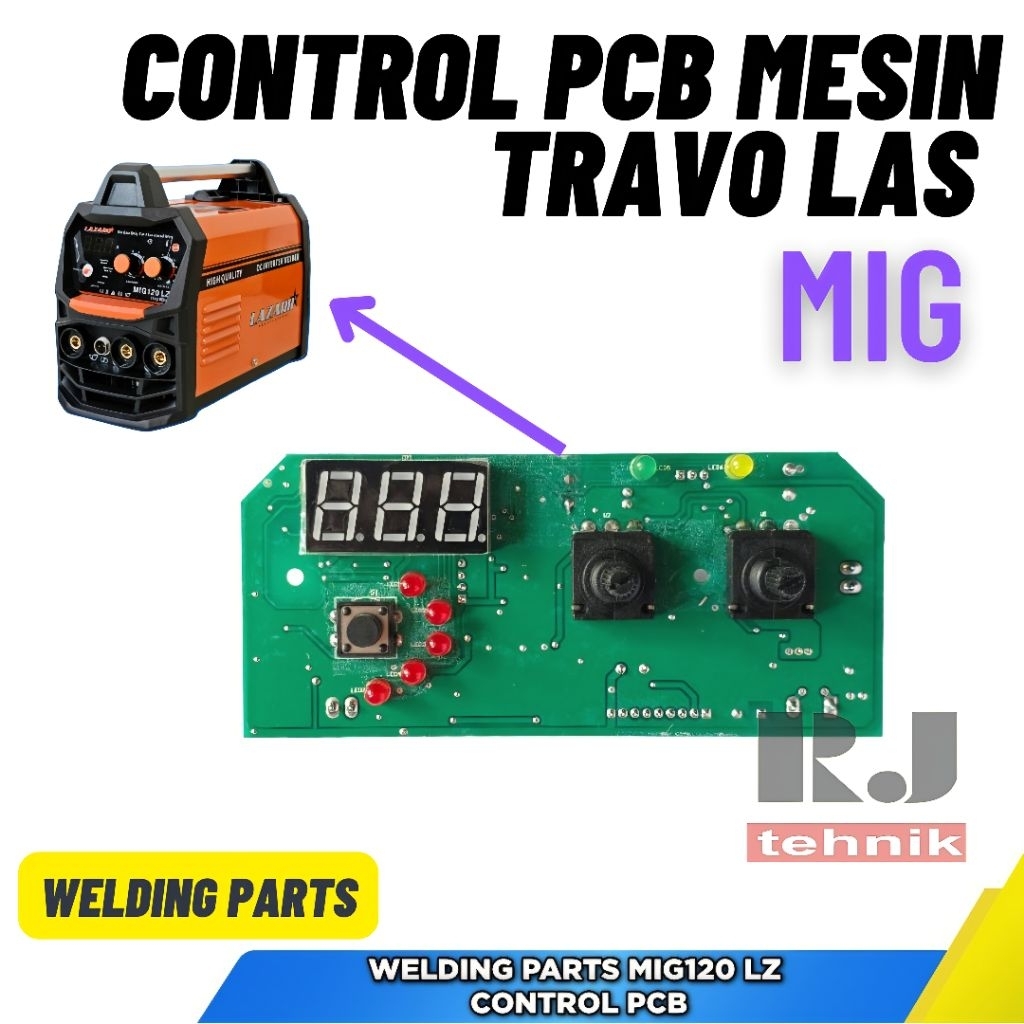 Control PCB Modul Power Mesin Travo Las MMA TIG MIG Spare Part Suku Cadang