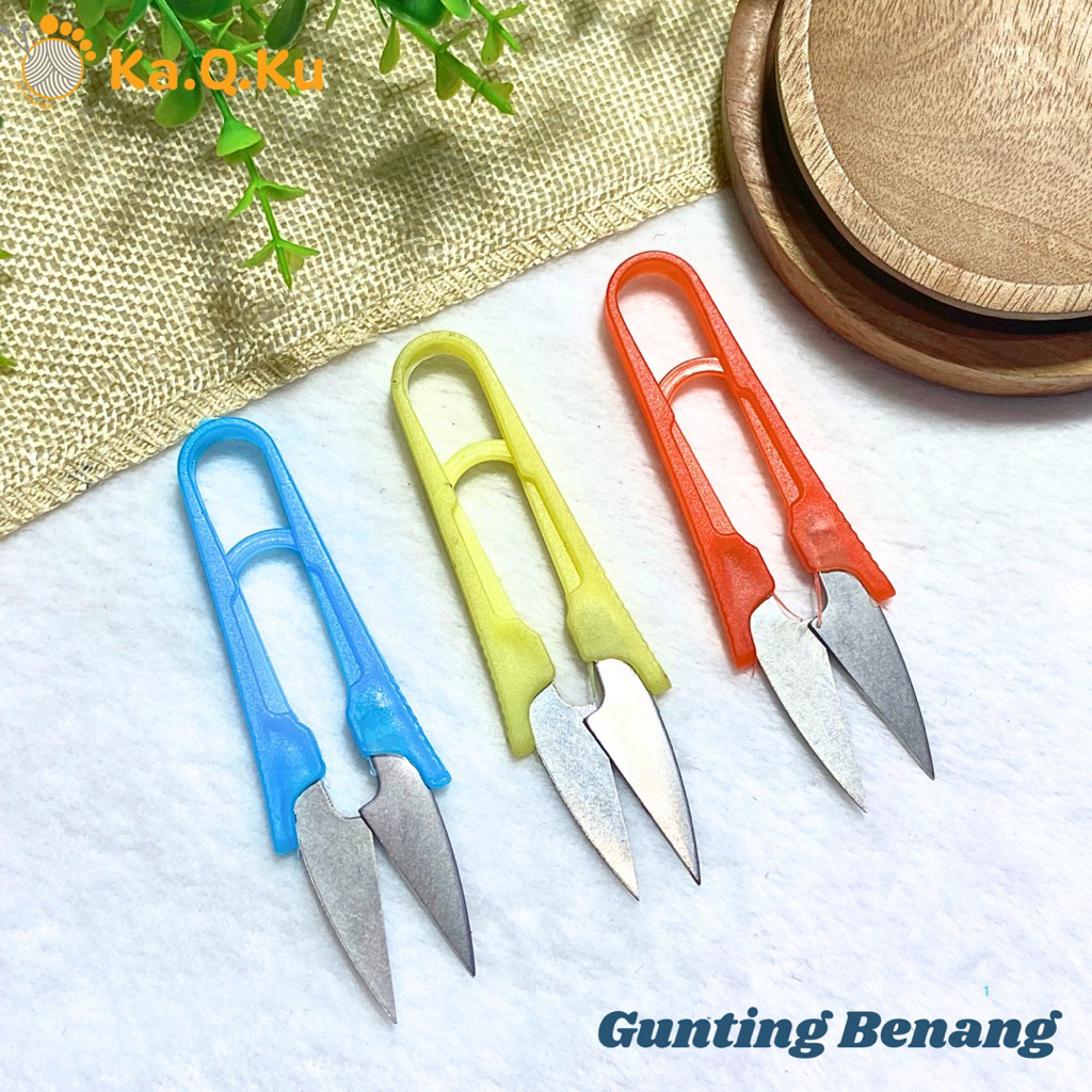 

GUNTING POTONG BENANG / GUNTING JAHIT / GUNTING PEMOTONG MINI TAJAM DAN BERKUALITAS