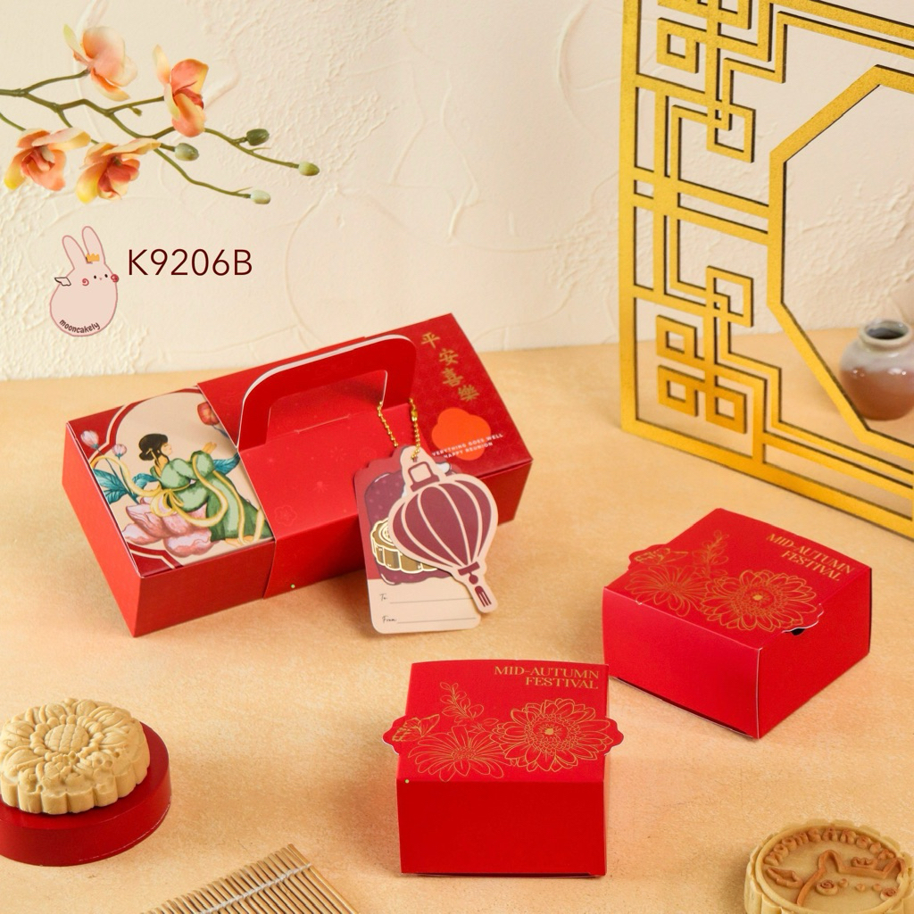 

Kotak Mooncake K9206 Dus Sincia Box isi 2 125g-150g| K92
