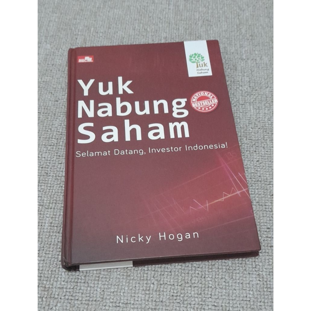 PRELOVED BUKU YUK NABUNG SAHAM BY NICKY HOGAN