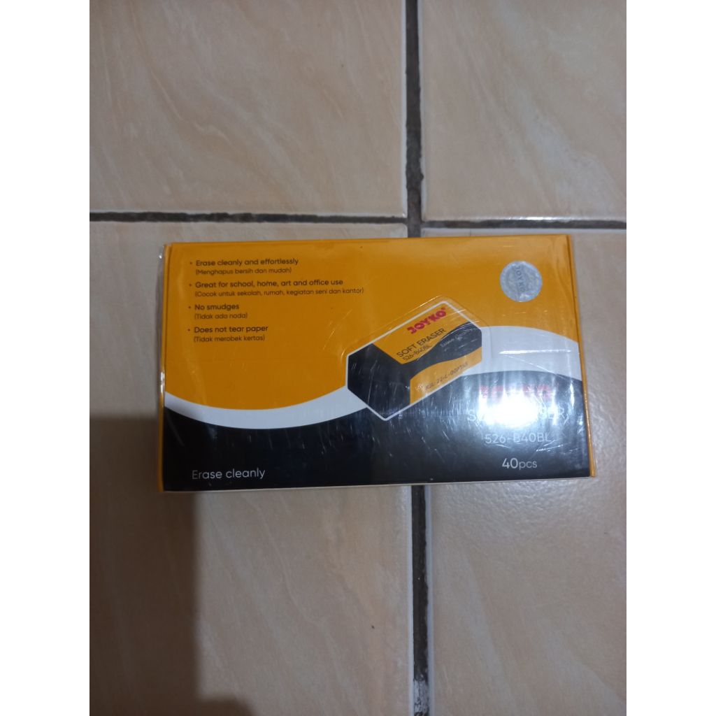 

penghapus joyko 526 B40BL warna hitam