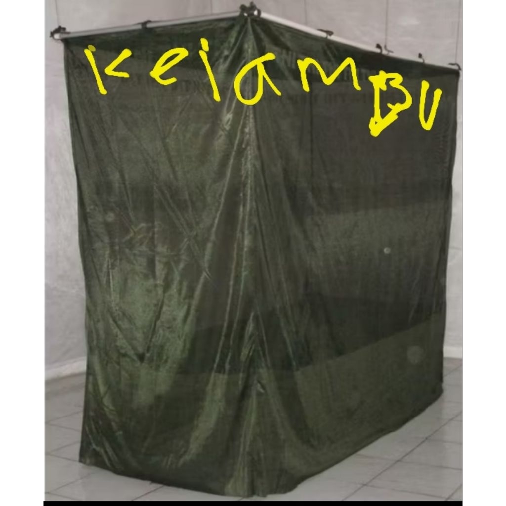 Kelambu/Penutup Tempat Tidur anti nyamuk jatah Akpol