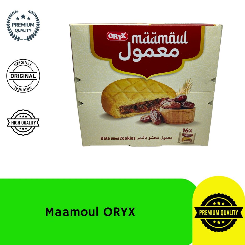 

Biskuit Maamoul Kurma 1Box 16 Pcs Biskuit Oleh Oleh Haji Dan Umroh