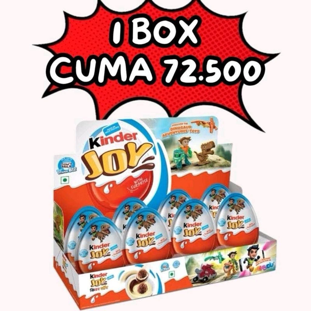 

Kinder Joy 1 Box isi 8 pcs