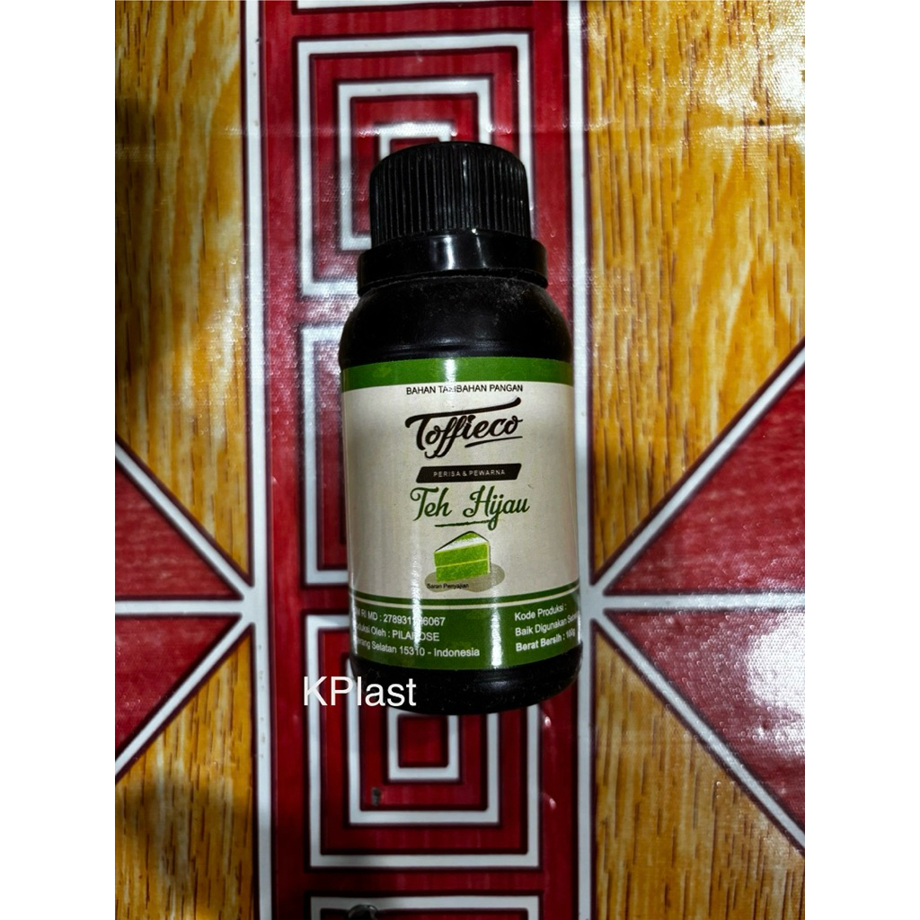 

Perisa Pewarna Toffieco Teh Hijau 100 gram