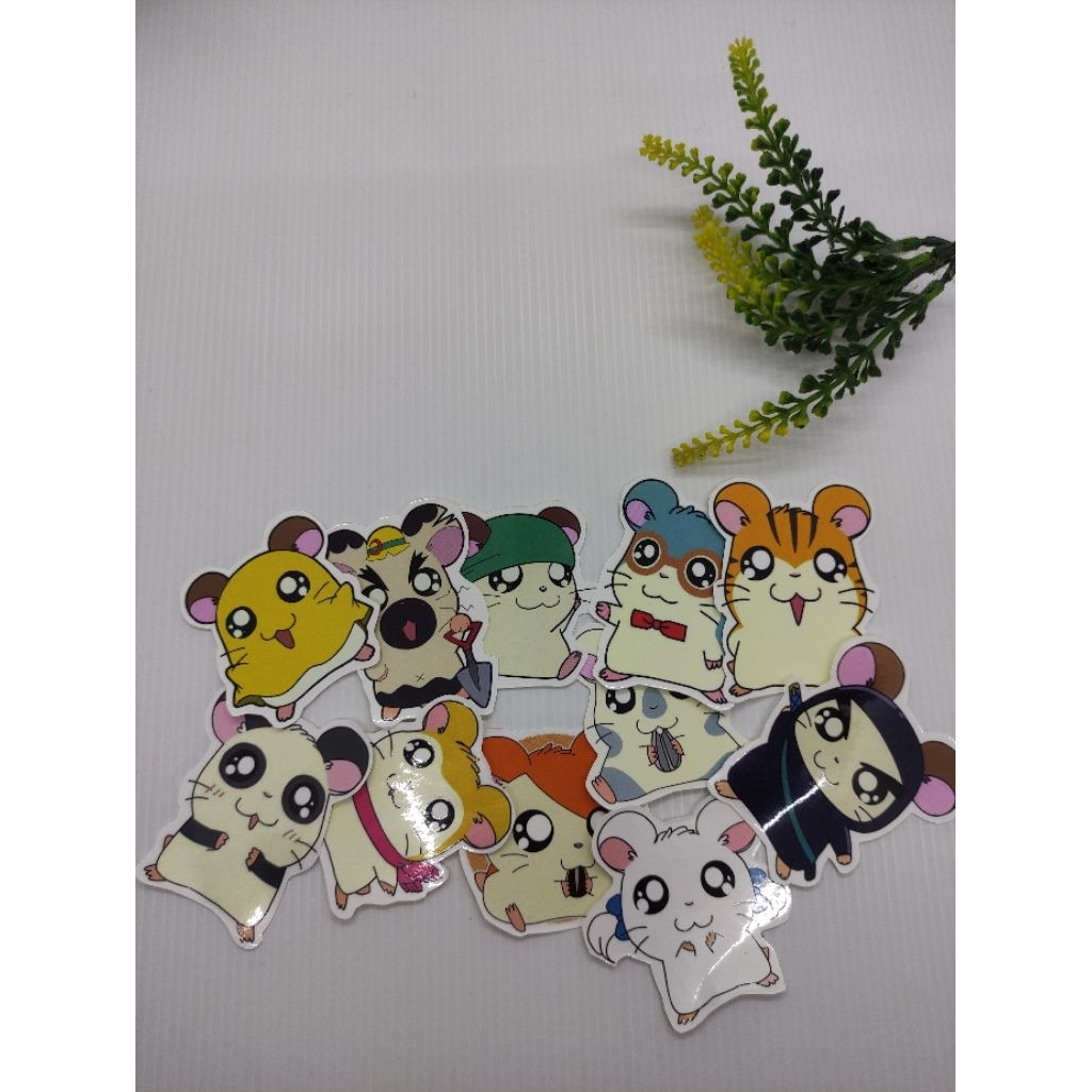 

(1 Pack) Stiker Cartoon Hamtaro | Stiker Jadul | Stiker Nostalgia