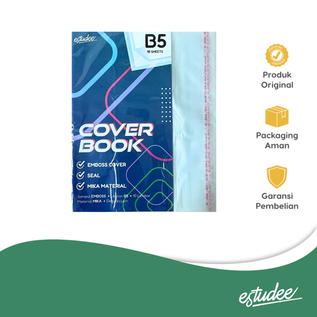 

ESTUDEE SAMPUL MIKA EMBOSS SEAL B5 isi 10 K