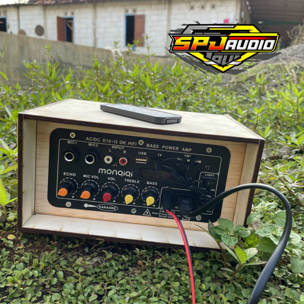 Box Power Amplifier Bluetooth Karaoke D10OK / D10-II 12v 24v