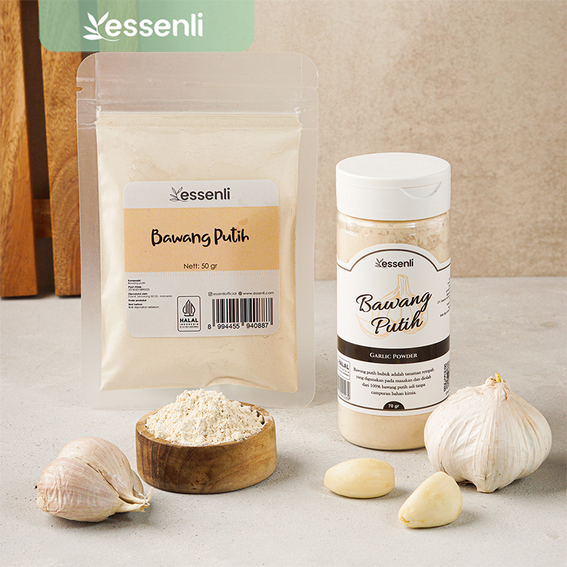 

ESSENLI Bawang Putih Bubuk Bumbu Rempah Dapur