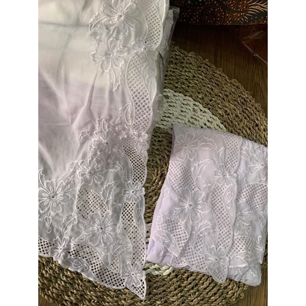 KAIN KEBAYA BORDIR TERBARU//BAHAN KEBAYA BORDIR BALI TERBARU