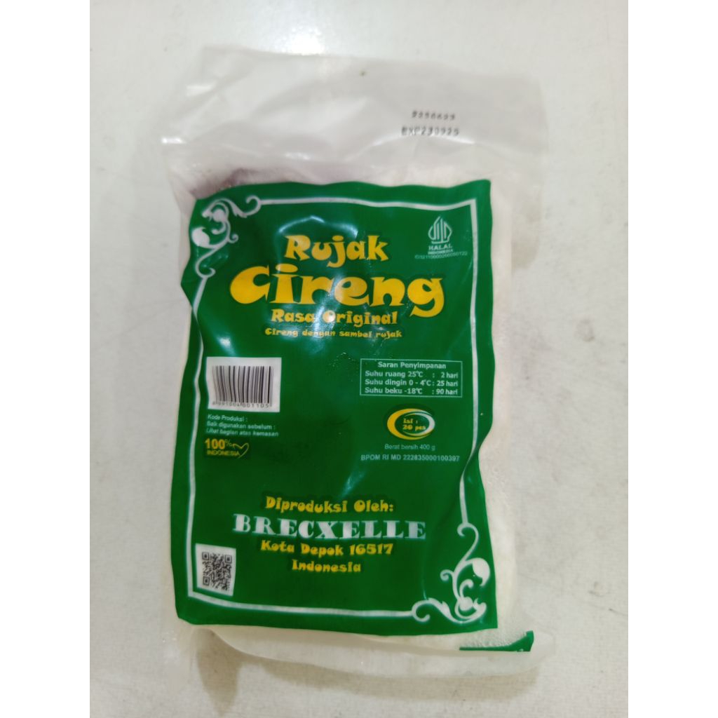

BRECXELLE rujak cireng 400gram