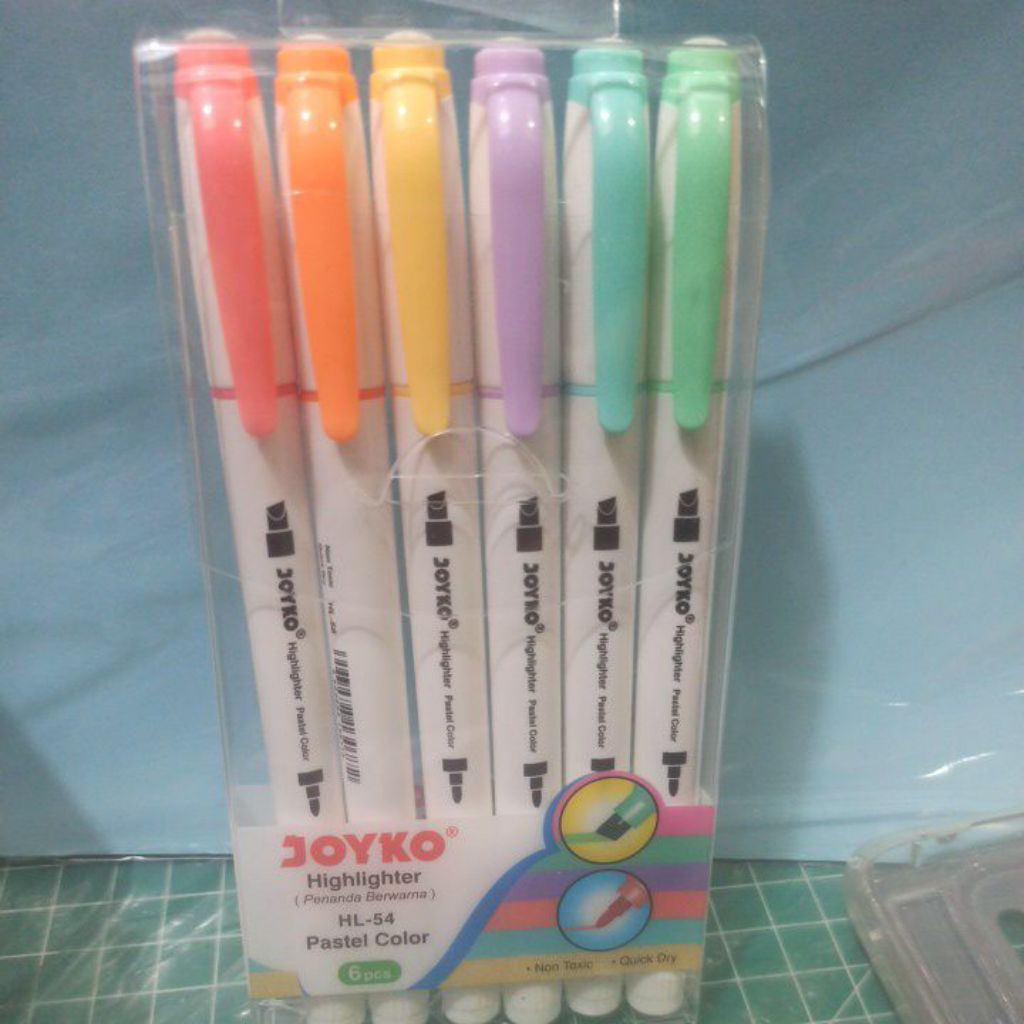 

D3W! Highlighter , stabilo set isi 5 JOYKO HL-46 , HL-54