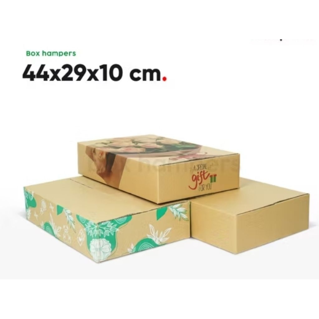 

Box Uk44x29x10cm (BUCKET VOLUME 2kg) Kardus/Hampers/Bucket/Kado