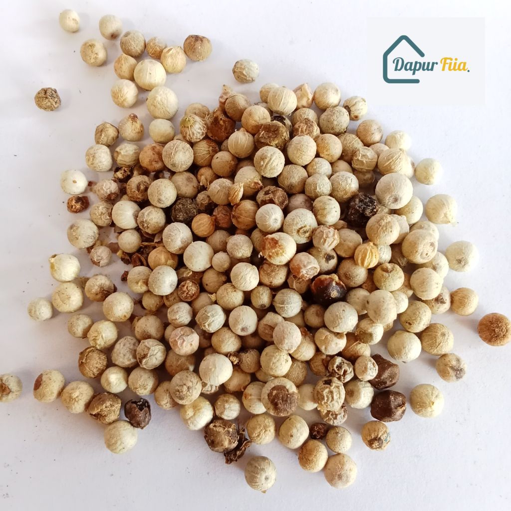 

Lada putih 50 - 25 gram / bumbu dapur / rempah / herbal / penyedap masakan