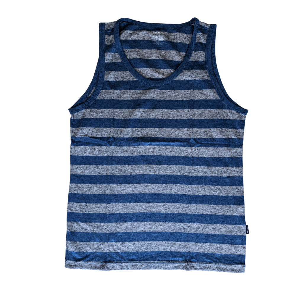 180 Preloved Polham Kaos Kutang Stripes