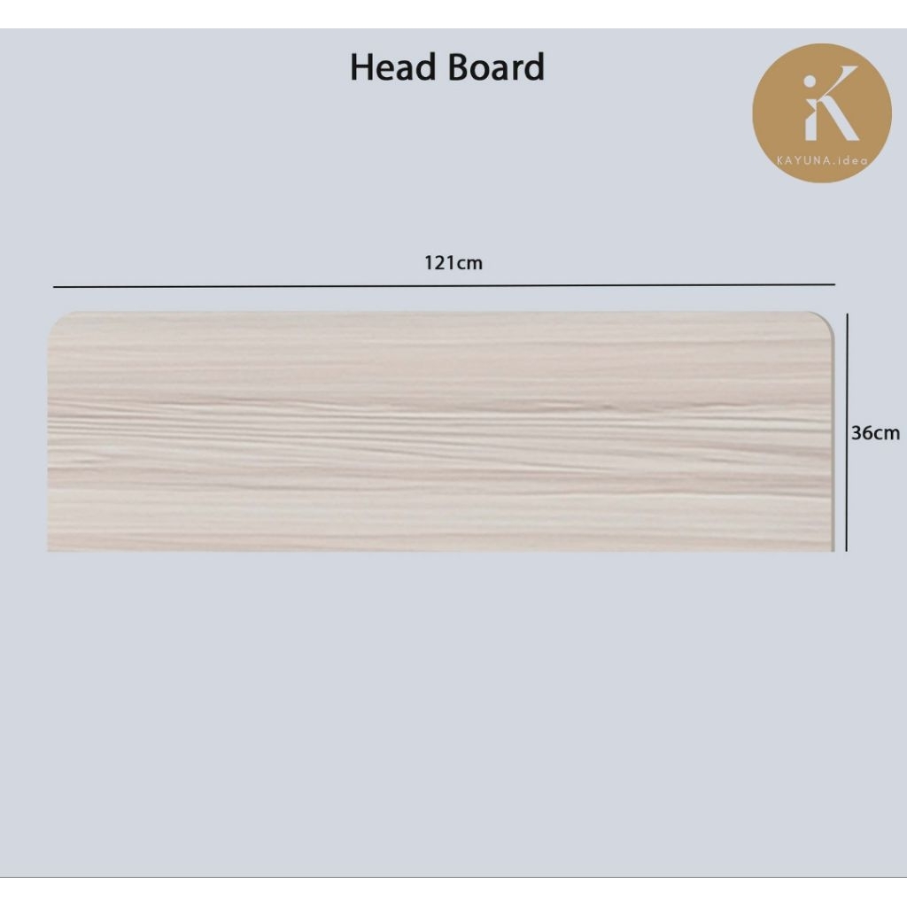KAYUNA.idea Headboard Tempat Tidur/Headboard Saja /Headboard Divan /Dipan /Dipan Murah /Tempat Tidur