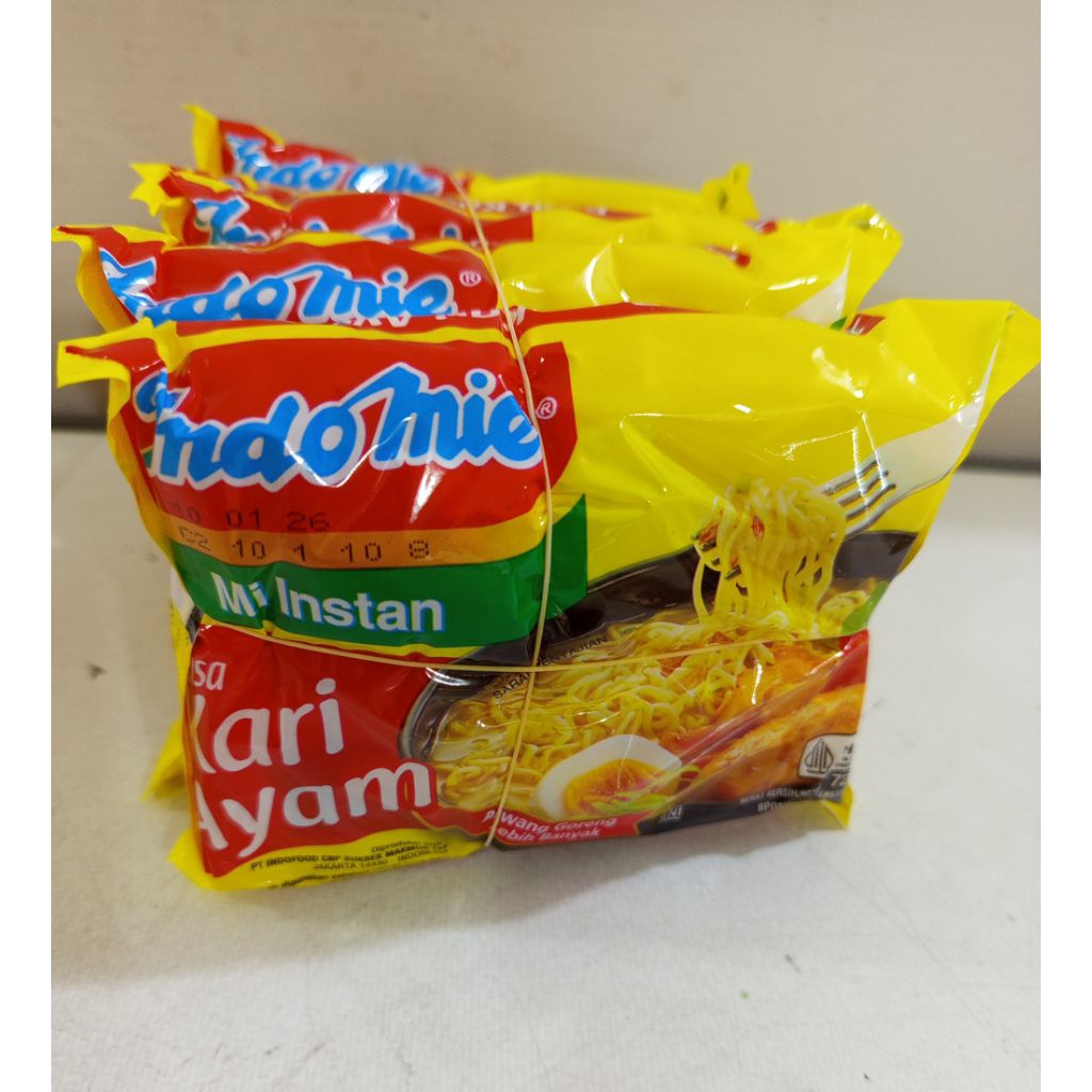

INDOMIE mie rasa kari ayam isi 5