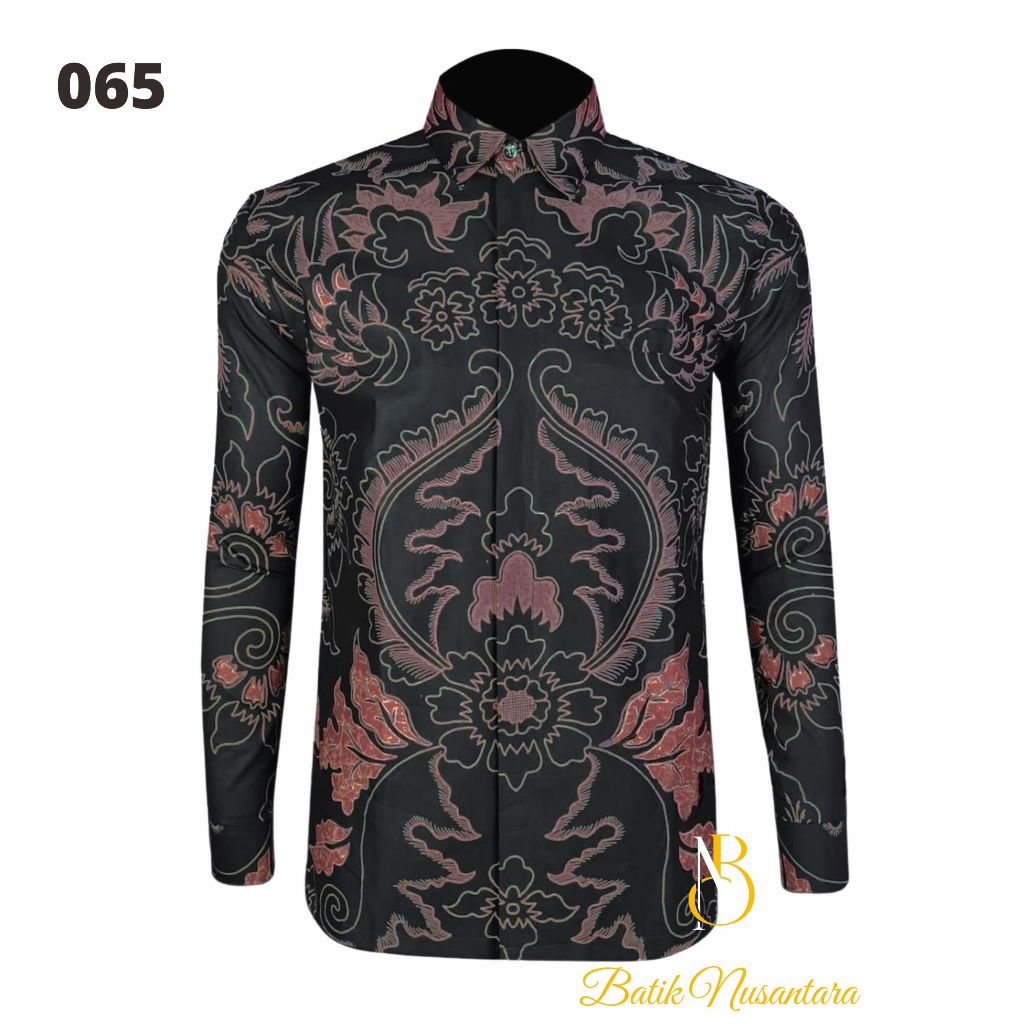 

Batik Nusantara Indonesia Kemeja Batik Slimfit Lapis Furing 065 Nyaman Untuk Pria