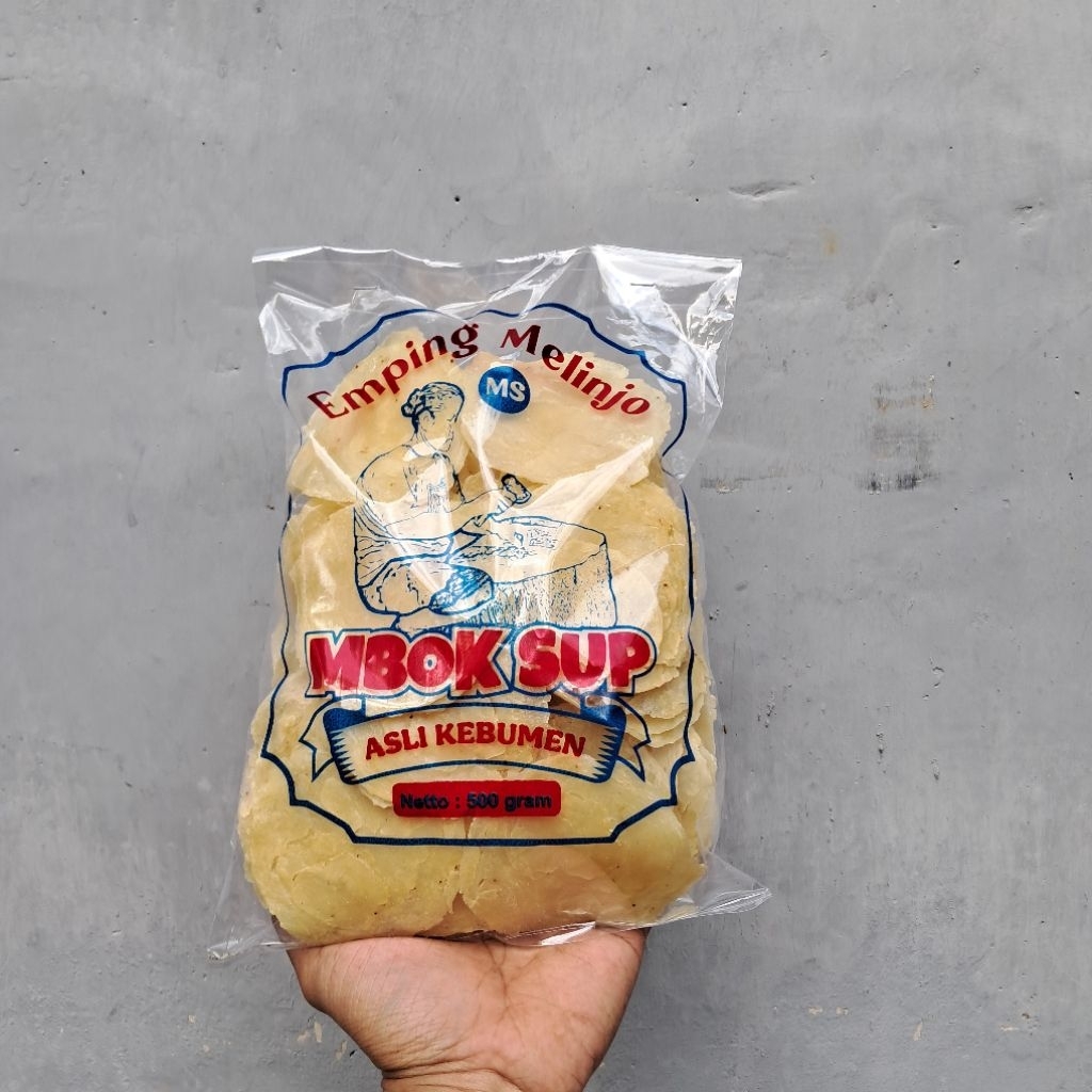 

Emping Mlinjo Asli Kebumen Besar 500 gram
