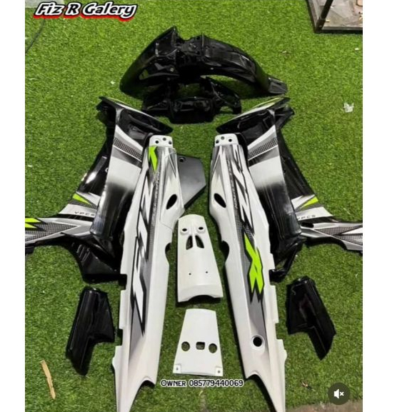 STRIPING FIZR 2004 hitam R HIJAU CUSTOM STIKER