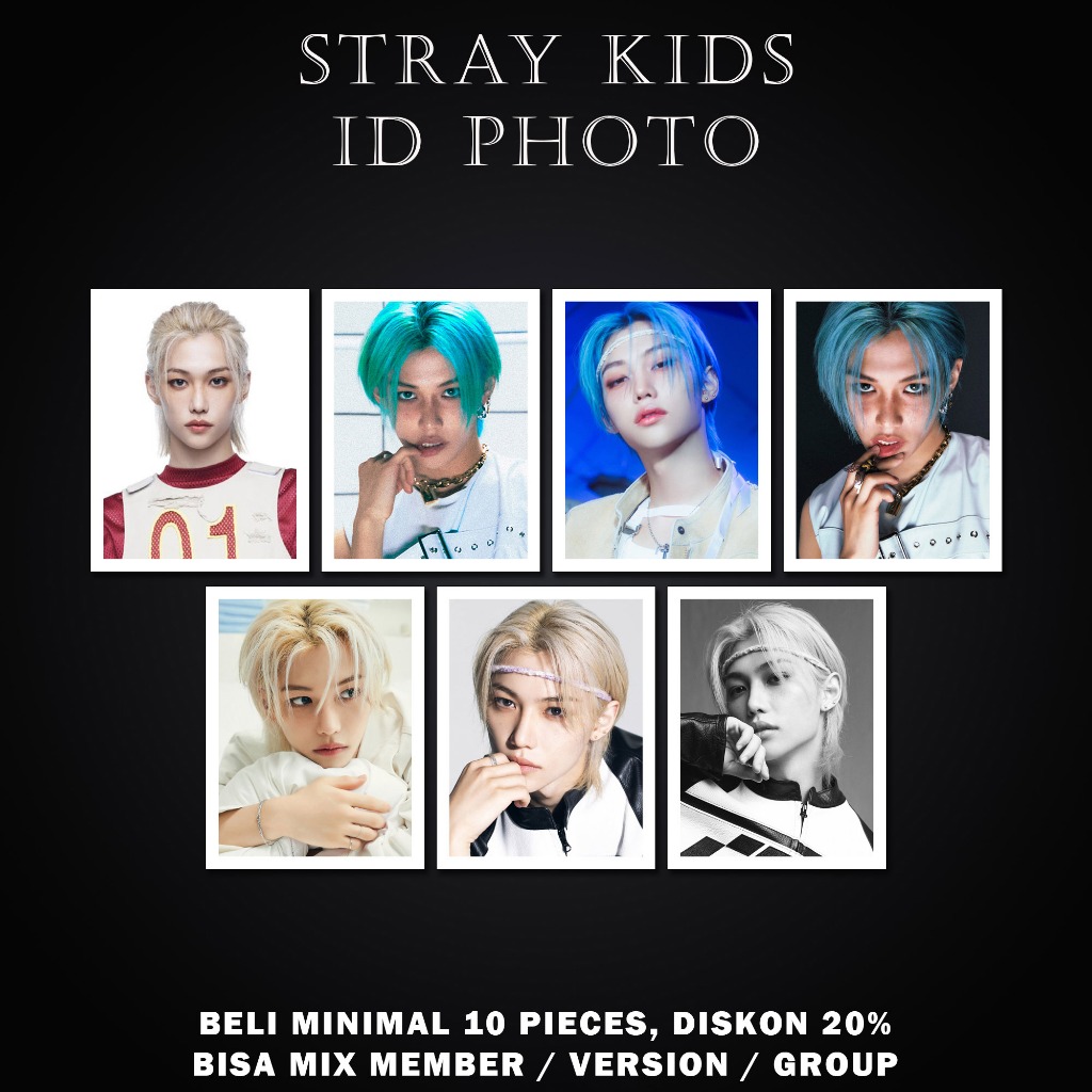 ID PHOTO STRAY KIDS PAS FOTO STRAY KIDS PHOTOCARD STRAY KIDS [PART 1]